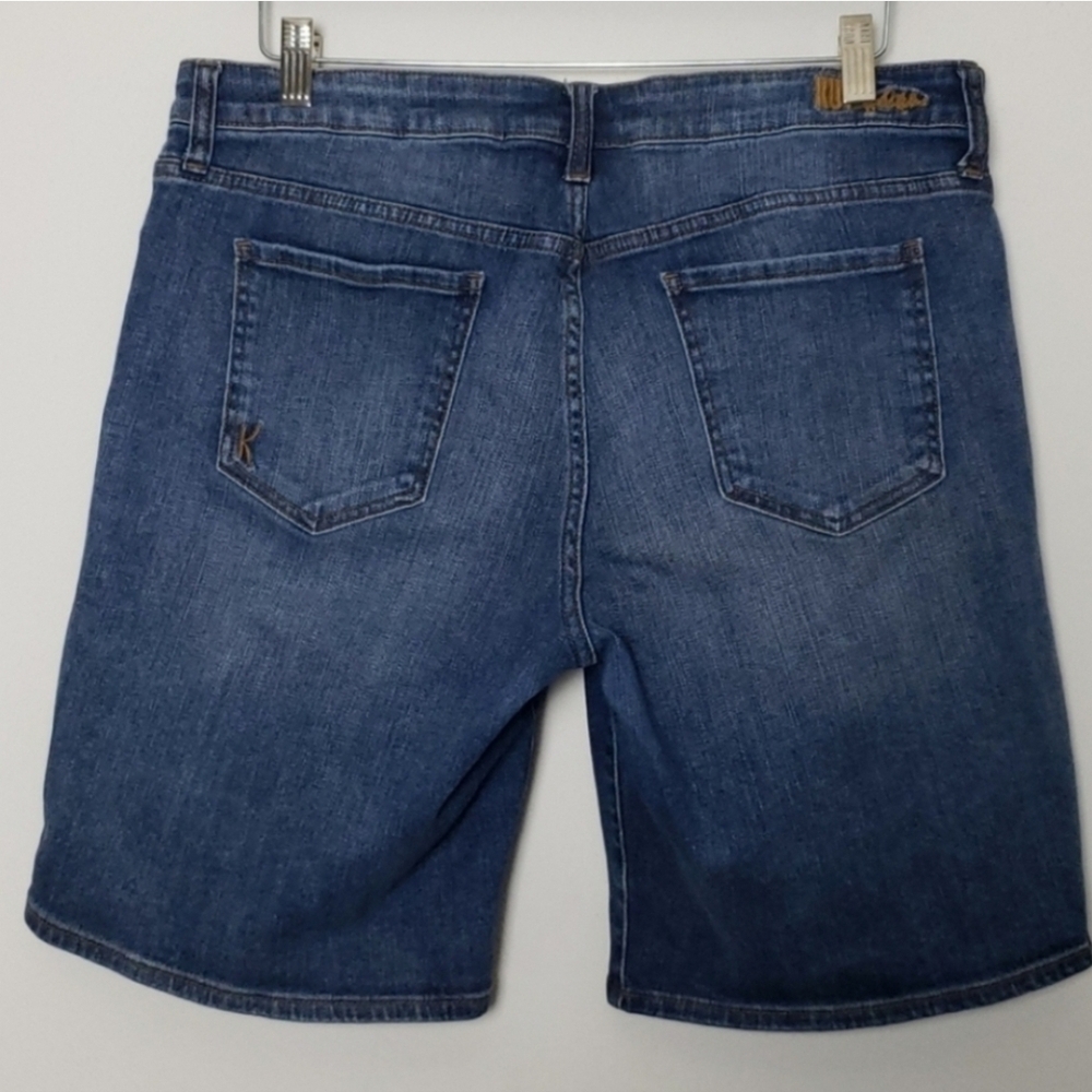 Kut from the Kloth Blue Jean Shorts Size 16 - Picture 6 of 12